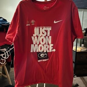 GA Bulldogs Nike Red Rose Bowl Champions T-Shirt